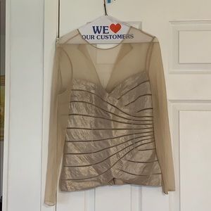 Sheer Gold shirt